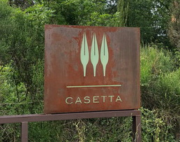 Corten – esempio dal portfolio La Fabbrica delle Insegne